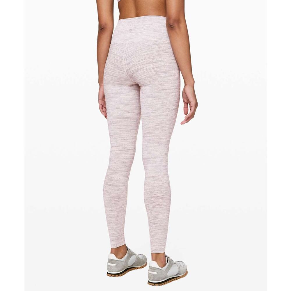 Lululemon Wunder Under High Rise Tight 28" Wee Are From Space Pink Bliss Mauve 8